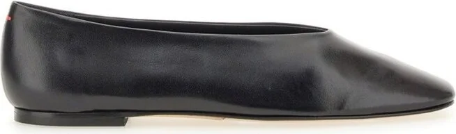 Aeyde Kirsten Square Toe Ballerina Shoes