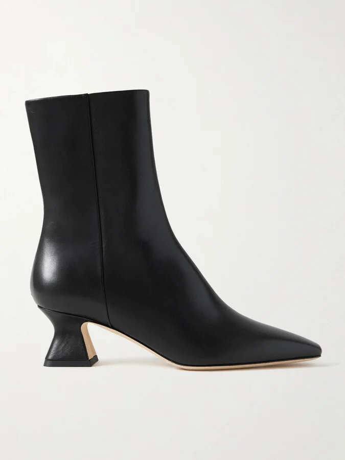 Aeyde - Koko Leather Ankle Boots - Black