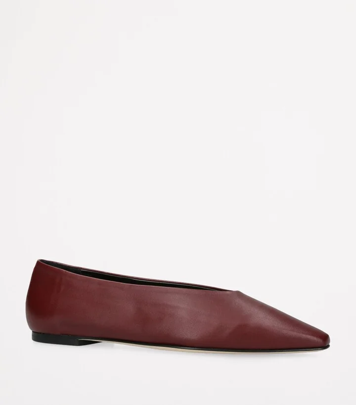 Aeyde Leather Betty Ballet Flats - Image 3