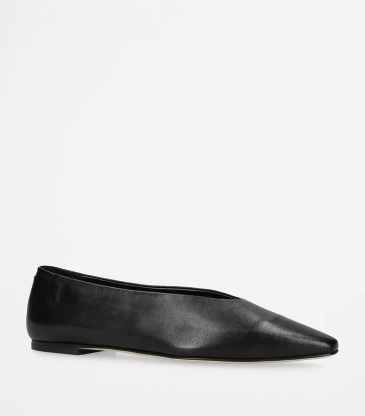 Aeyde Leather Betty Ballet Flats - Image 3