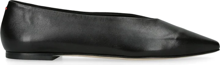 Aeyde Leather Betty Ballet Flats