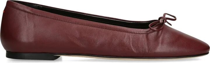 Aeyde Leather Delfina Ballet Flats
