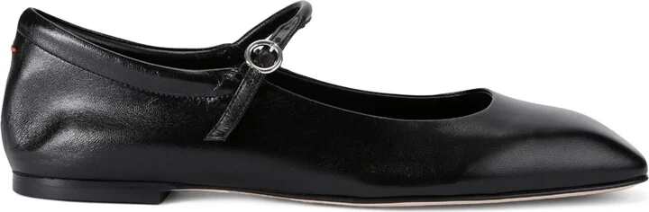 Aeyde Leather Uma Mary Jane Flats