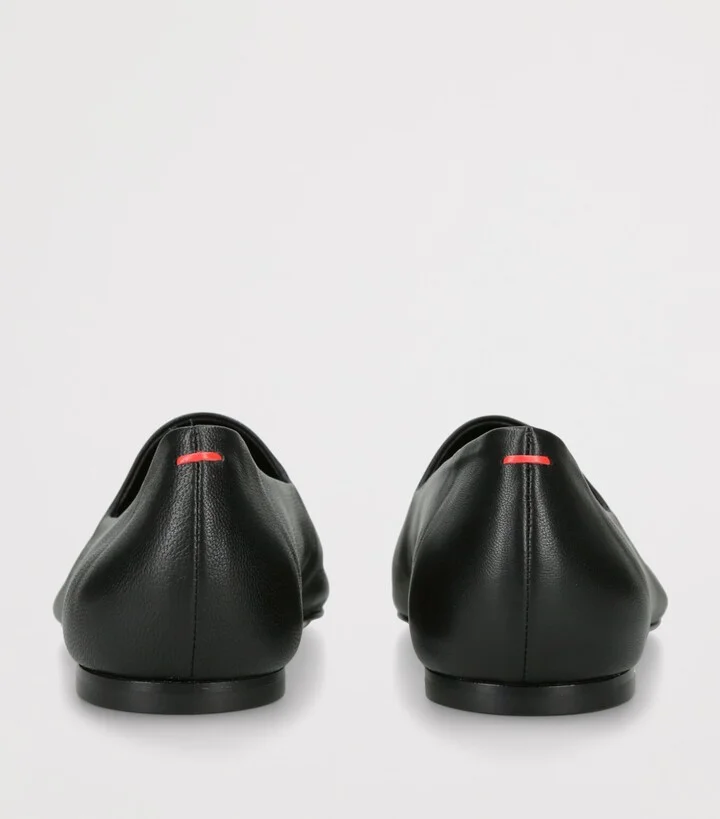 Aeyde Leather Vanna Loafers - Image 2