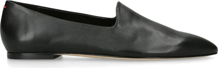 Aeyde Leather Vanna Loafers