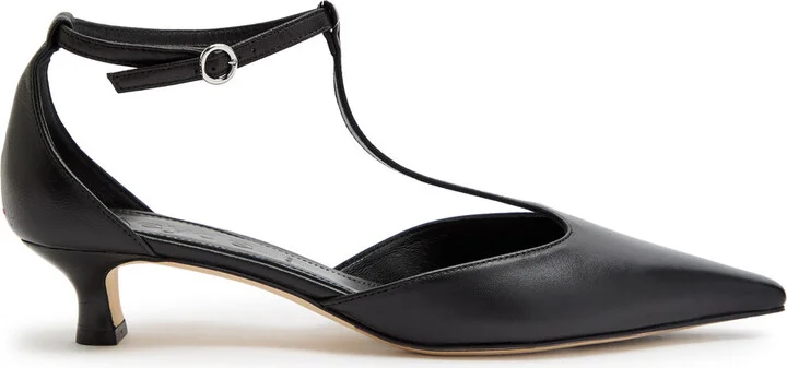 Aeyde Liz Pointed Leather Sandals