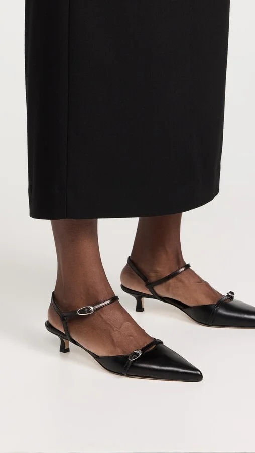 AEYDE Melia Nappa Leather Heels - Image 3