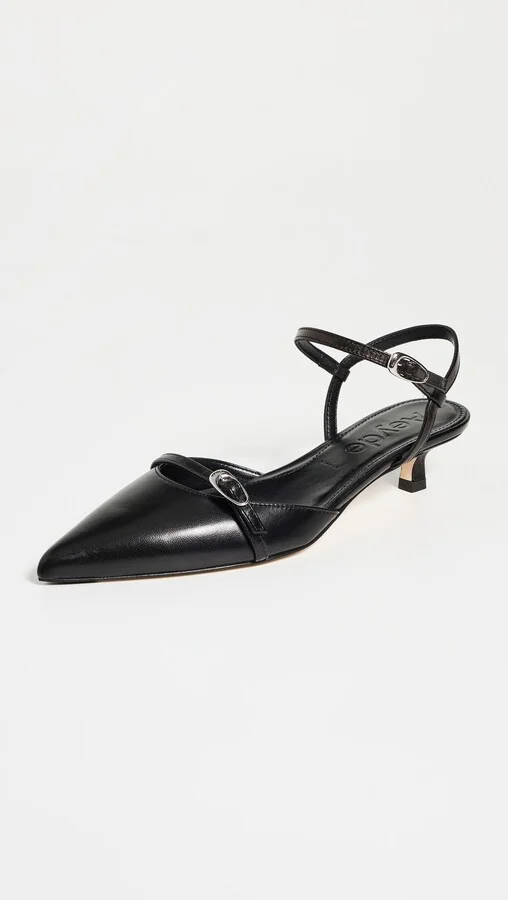 AEYDE Melia Nappa Leather Heels - Image 4