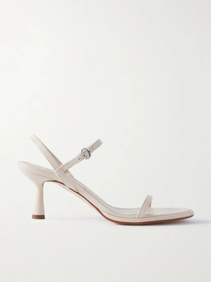 Aeyde - Mikita Leather Sandals - Cream
