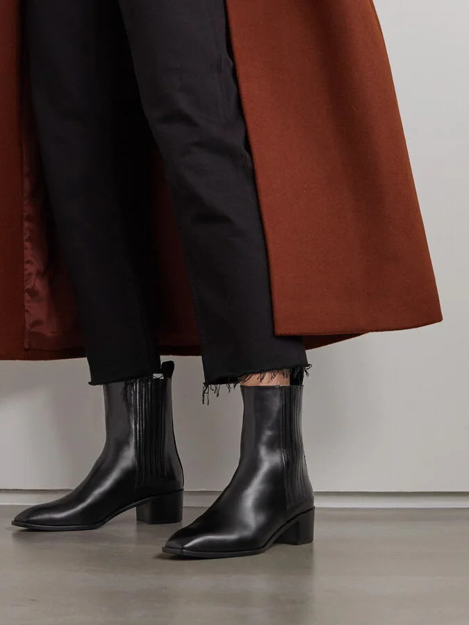 Aeyde - Neil Leather Chelsea Boots - Black - Image 2