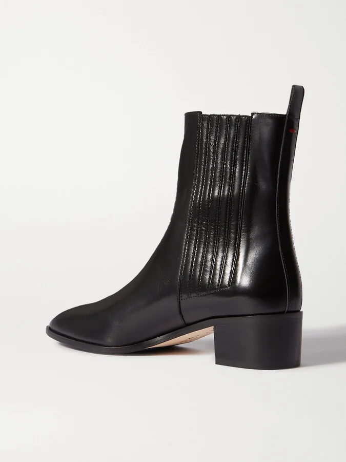 Aeyde - Neil Leather Chelsea Boots - Black - Image 3