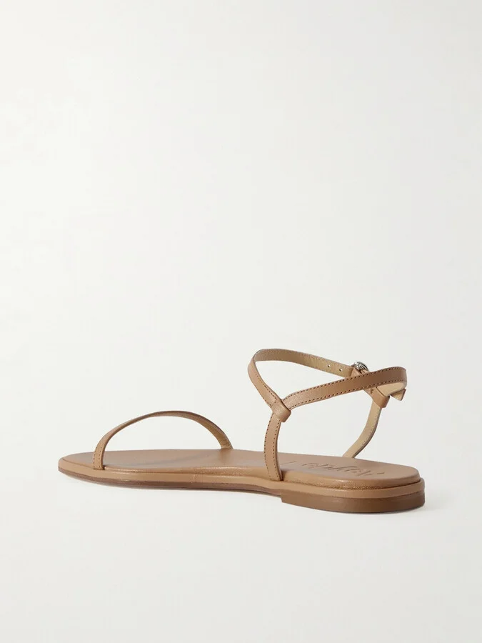 Aeyde - Nettie Leather Sandals - Brown - Image 3