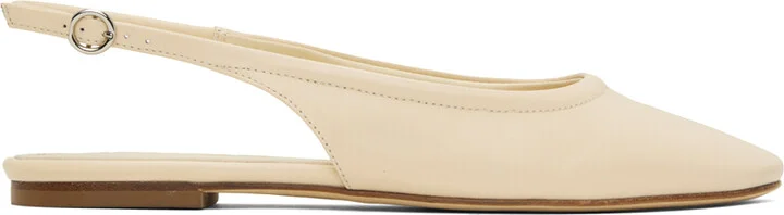 Aeyde Off-White Dani Slippers