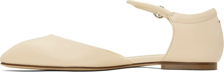 Aeyde Off-White Miri Loafers - Image 3
