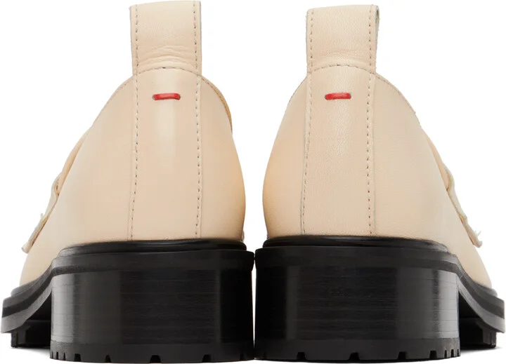 Aeyde Off-White Ruth Loafers - Image 2