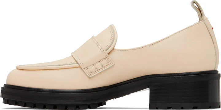 Aeyde Off-White Ruth Loafers - Image 3