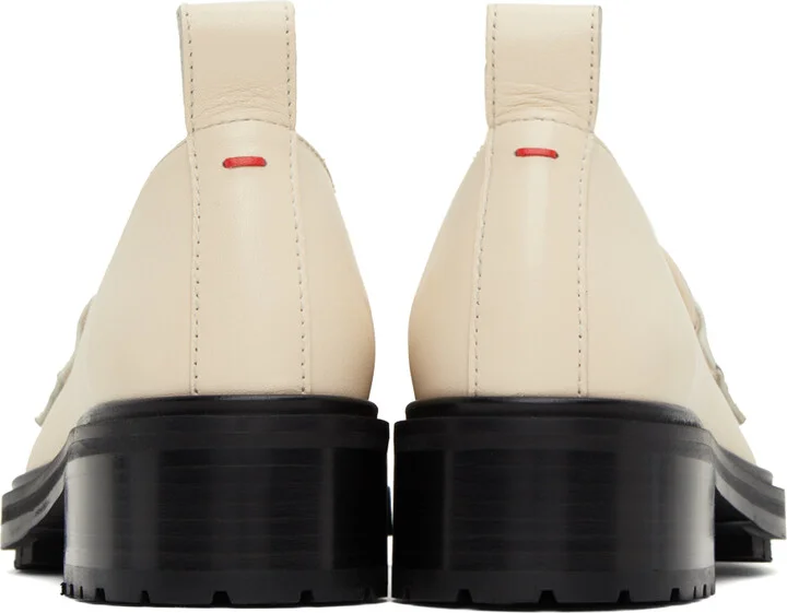 Aeyde Off-White Ruth Loafers - Image 2