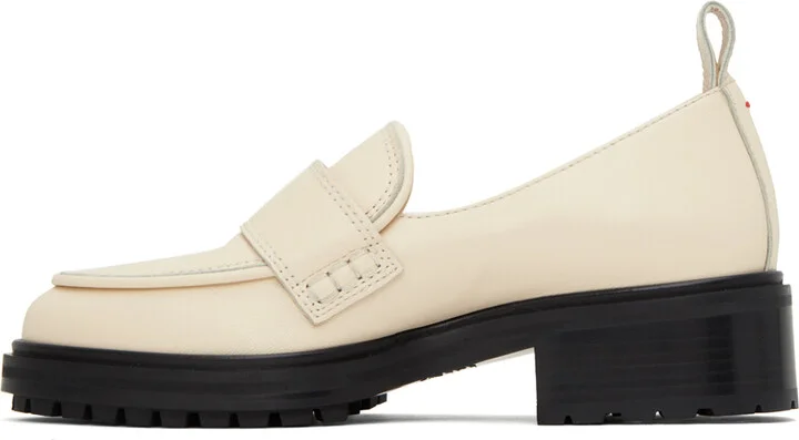 Aeyde Off-White Ruth Loafers - Image 3