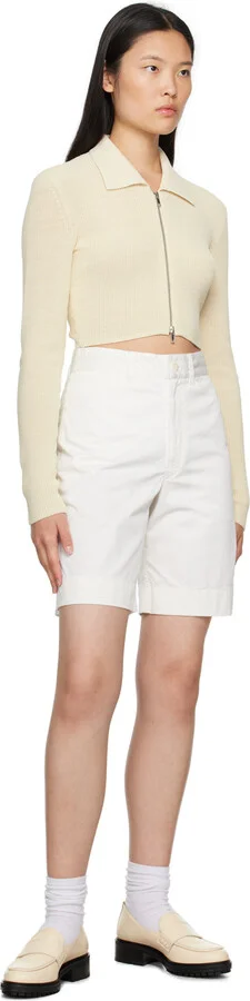 Aeyde Off-White Ruth Loafers - Image 5