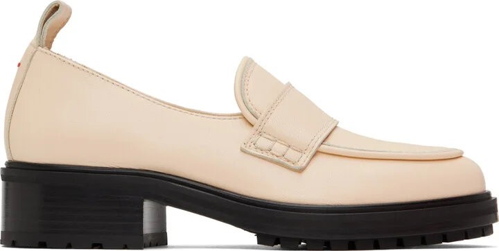 Aeyde Off-White Ruth Loafers