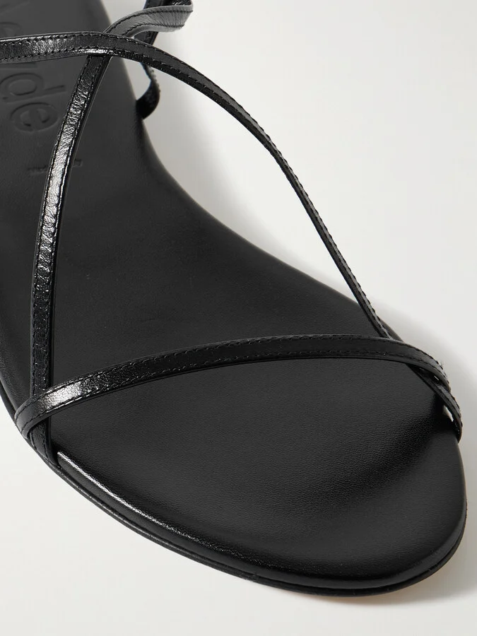 Aeyde - Penny Leather Sandals - Black - Image 4