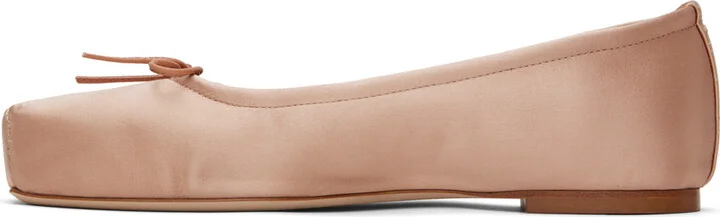 Aeyde Pink Gabriella Ballerina Flats - Image 3