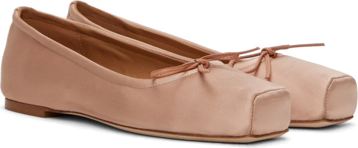 Aeyde Pink Gabriella Ballerina Flats - Image 4