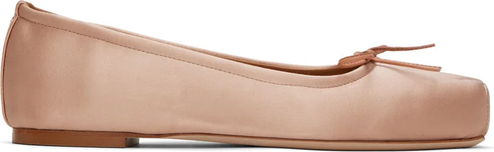 Aeyde Pink Gabriella Ballerina Flats