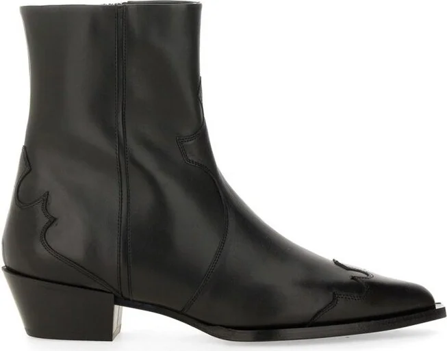 Aeyde Pointed Toe Ankle Boots