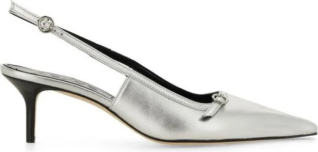 Aeyde Pointed Toe Slingback Sandals