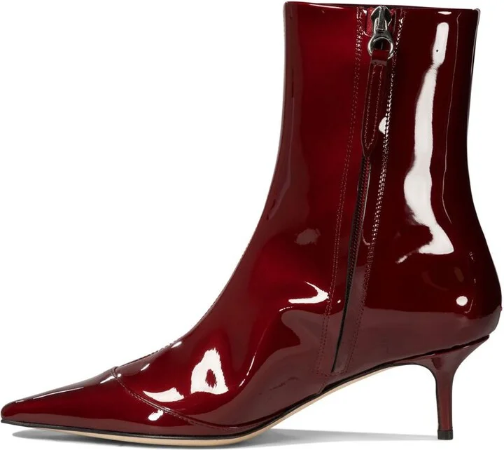 Aeyde "Roe" Patent Leather Ankle Boots - Image 3
