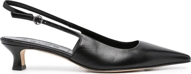 Aeydē Slingback Kitten Heel Pumps