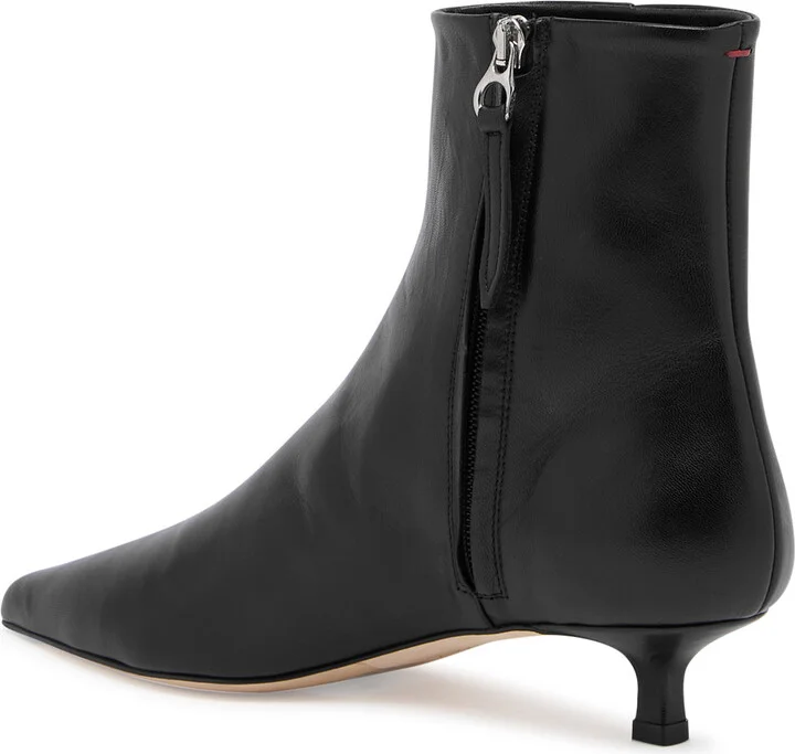 Aeyde Sofie Leather Ankle Boots - Image 2