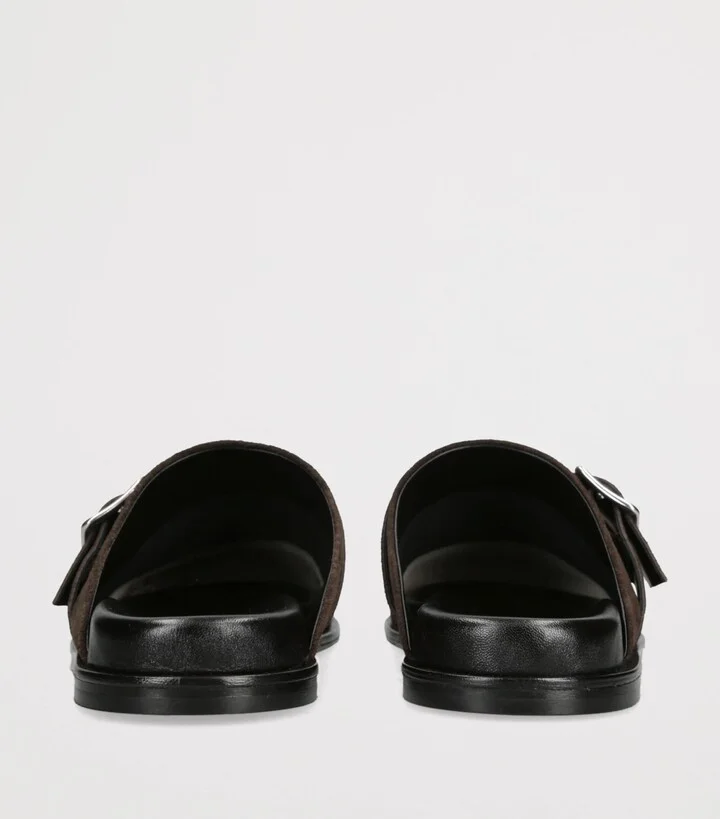 Aeyde Suede Finja Mules - Image 2