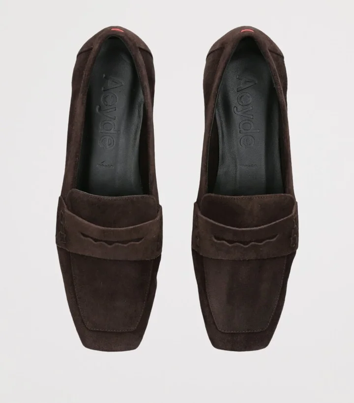 Aeyde Suede Lana Loafers - Image 4