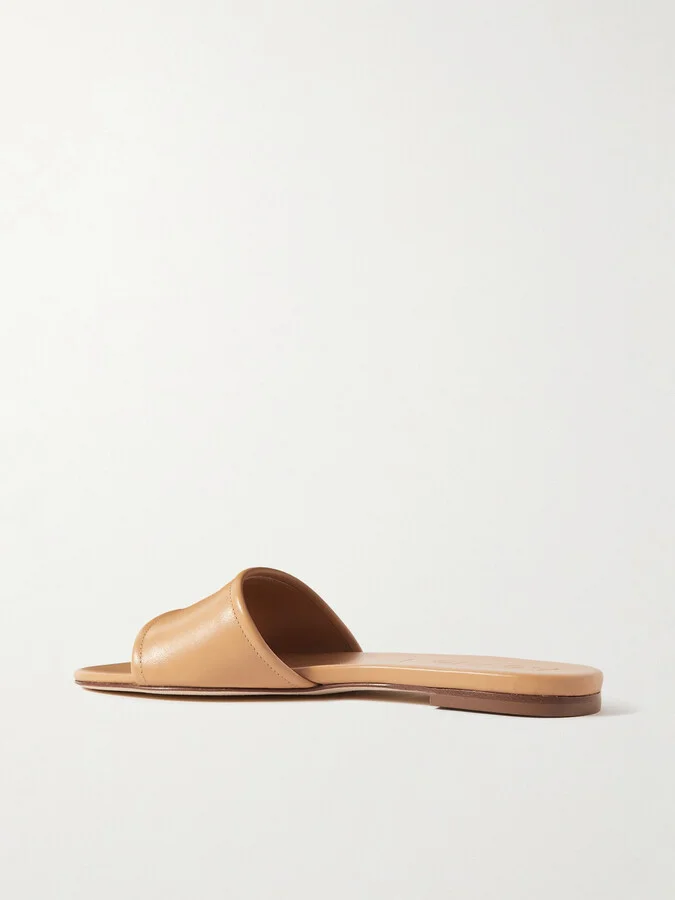 Aeyde - Sumi Leather Sandals - Neutrals - Image 3