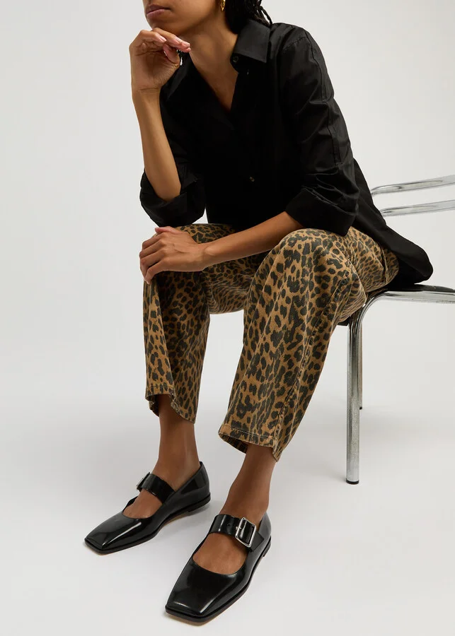 Aeyde Sunny Leather Ballet Flats - Image 5