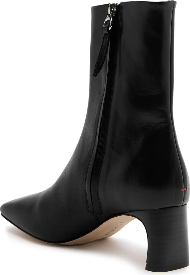 Aeyde Tabitha 65 Leather Ankle Boots - Image 2