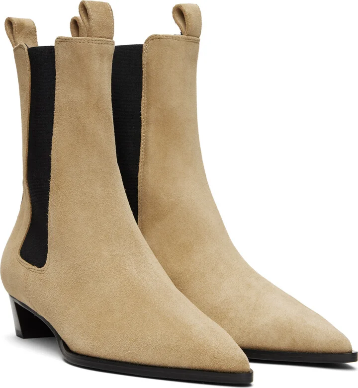 Aeyde Tan Kiki Chelsea Boots - Image 4