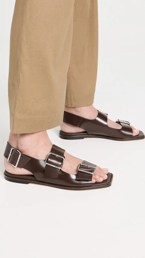 AEYDE Tekla Polido Calf Leather Sandals - Image 5