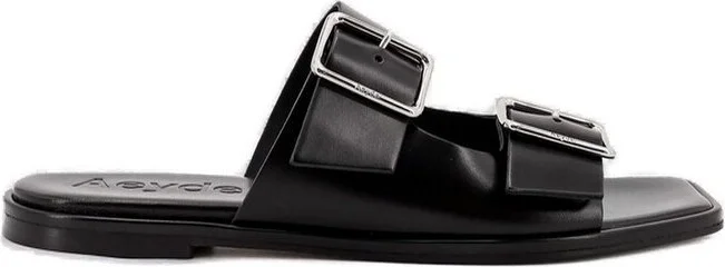 Aeyde Tonya Double-Strap Sandals