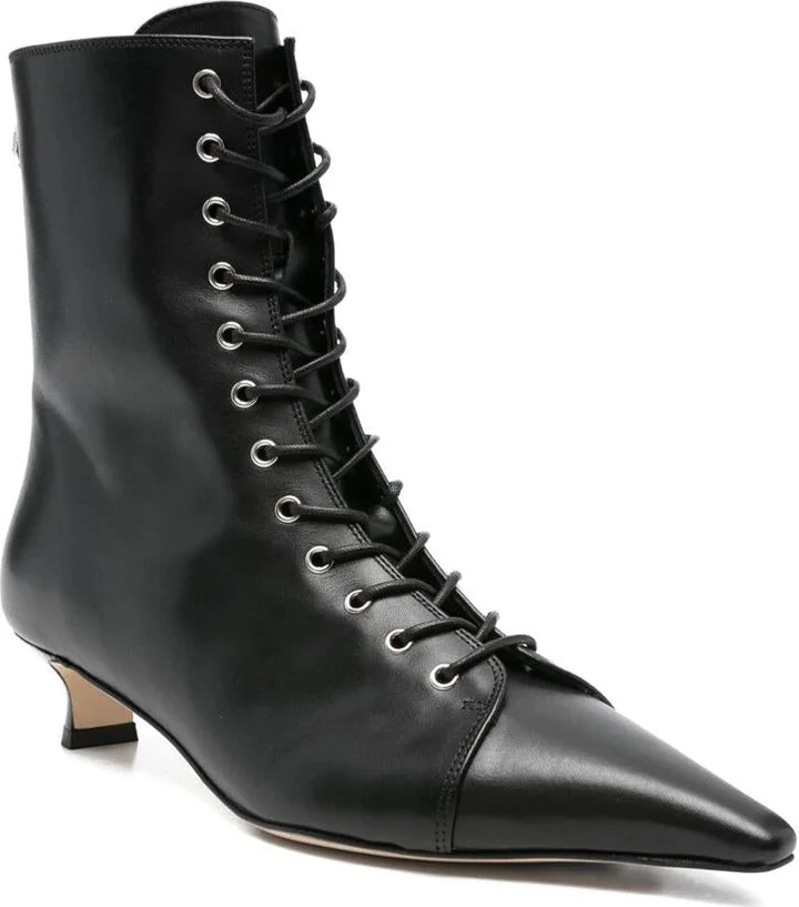 Aeyde Trixi Calf Leather Black Shoes - Image 2