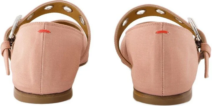 Aeyde Uma Eyelet Ballerinas - Image 3