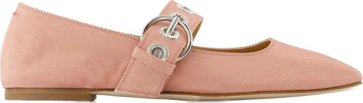 Aeyde Uma Eyelet Ballerinas