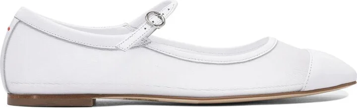 Aeyde "Uma Eyelet" Mary Jane Bellet Flats