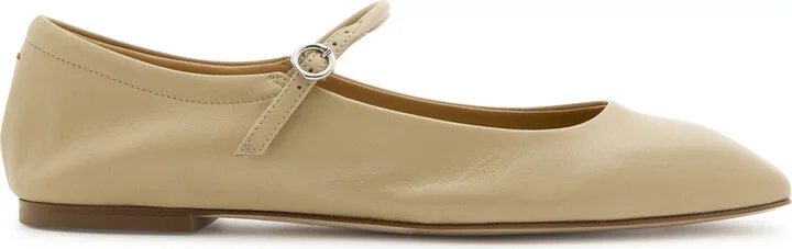 Aeyde Uma Leather Ballet Flats
