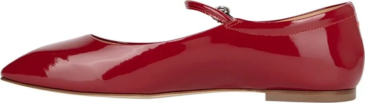 Aeyde Uma Leather Flat - Image 2