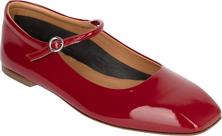 Aeyde Uma Leather Flat