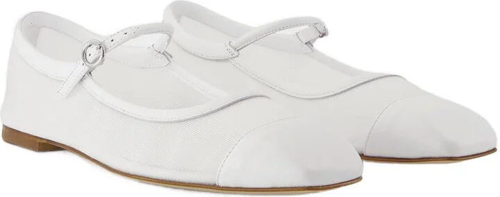 Aeyde Uma Mesh Ballerinas - Image 2