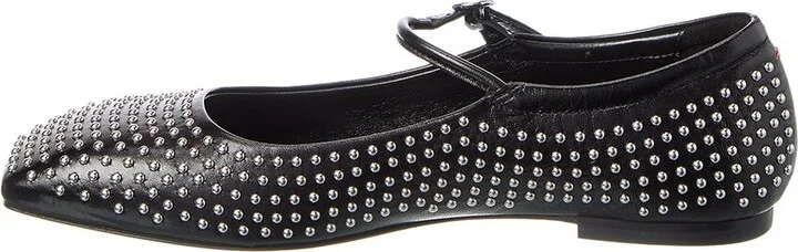 Aeyde Uma Mini Leather Flat - Image 2